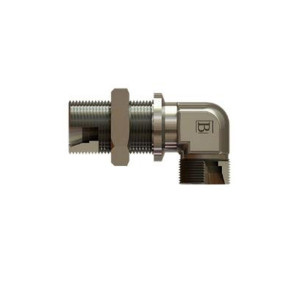 Угловой METRIC переборочной с контр. гайкой 90° (Ш-Ш) MPGD-L