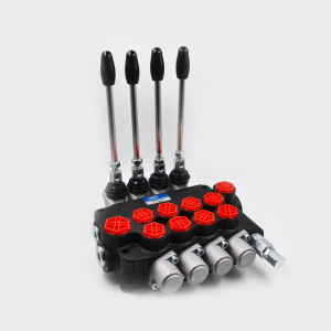 Моноблочный гидрораспределитель серии Р80 (4 секции)