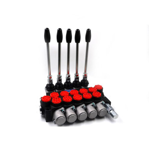 Моноблочный гидрораспределитель серии Р40 (5 секций)