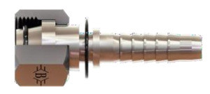 Тестовые Фитинги (Г) с Накидной Гайкой DN2