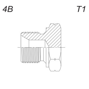 Заглушка BSP  (RET) С Наружной Резьбой