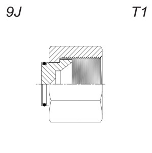 Заглушка UNF(JIC) (WST)