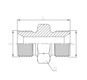 Адаптер BSP (RRN-RRON/1B) кон. 60° Ш-Ш