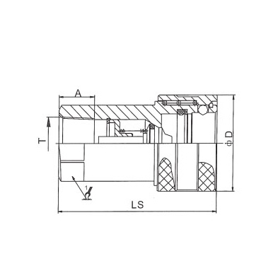 БРС ISO-A BSP Розетка