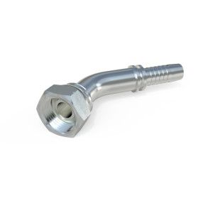 Фитинг BSP (RS45) 45° с накидной гайкой