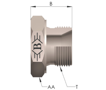 Гидравлические адаптеры Заглушка BSP RET