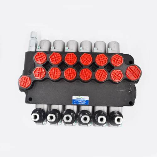 Моноблочный гидрораспределитель серии Р80 (6 секций)