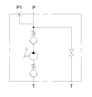 Насос ручной одностороннее действие