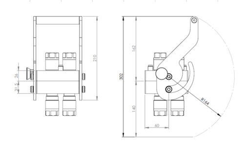 Мультиконнектор Серии V4AP