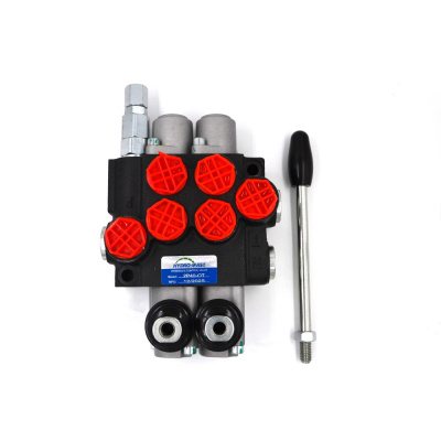 Моноблочный гидрораспределитель серии Р40 (2 секции)