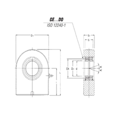 Проушины прямоугольного типа