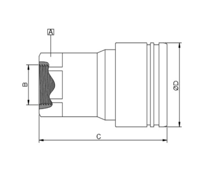 БРС ISO-B BSP Розетка