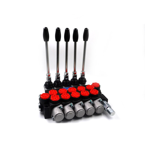 Моноблочный гидрораспределитель серии Р40 (5 секций)