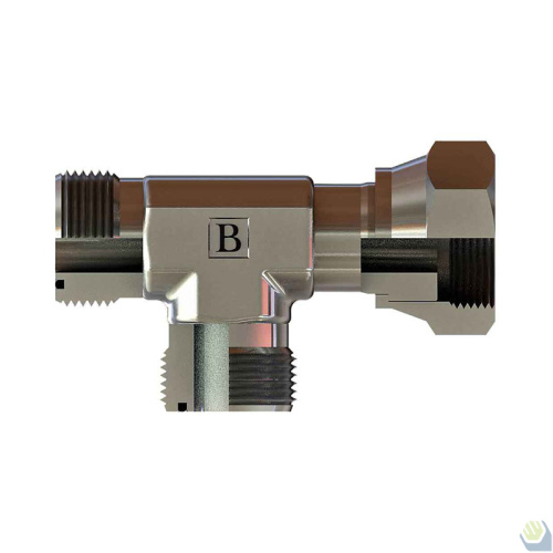 Гидравлические Тройник ORFS (Ш-Ш-Г)