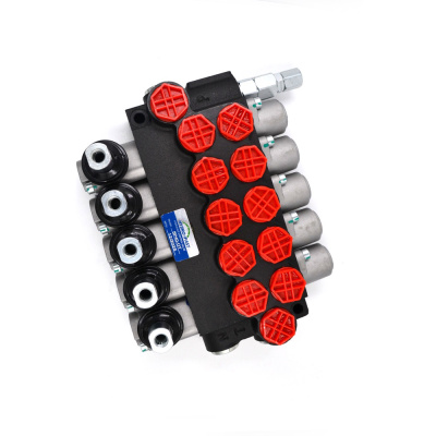 Моноблочный гидрораспределитель серии Р40 (5 секций)