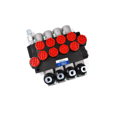 Моноблочный гидрораспределитель серии Р40 (4 секции)