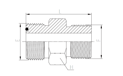 Гидравлические адаптеры UNF-ORFS (Ш-Ш) WON
