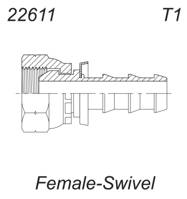Фитинг BSP (RSD) с накидной гайкой (гидравлика)