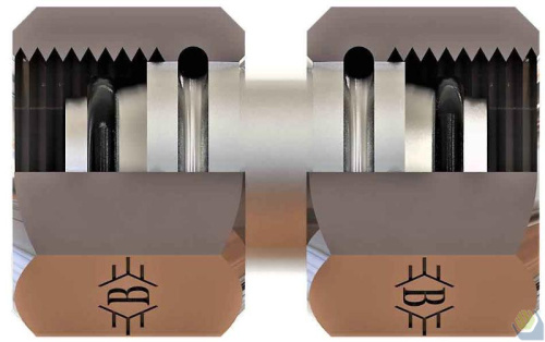 Гидравлические адаптеры Metric-Metric (Г-Г) MSTN-L