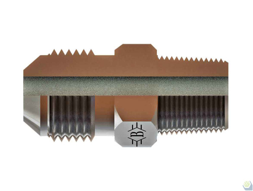 Гидравлические адаптеры Прямой адаптер BSPT-JIC (NWN)