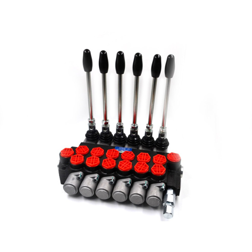 Моноблочный гидрораспределитель серии Р40 (6 секций)