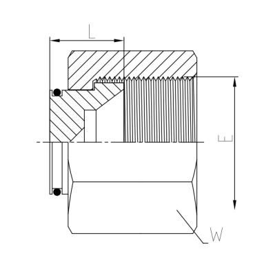 Гидравлические адаптеры Заглушка UNF(JIC) (WST)