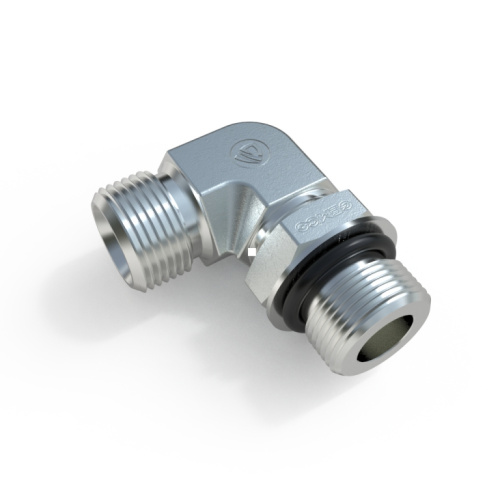 Гидравлические адаптеры Адаптер BSP (RRKD) Угловой с контр. гайкой 90° Ш-Ш