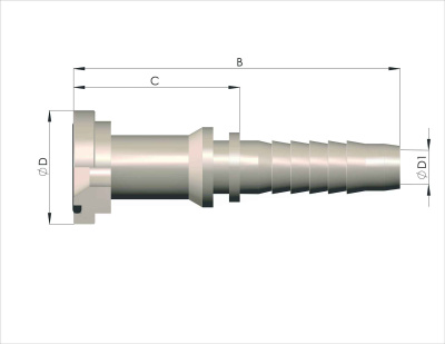 Фланец SF 3000 (SFL) 0° FLD