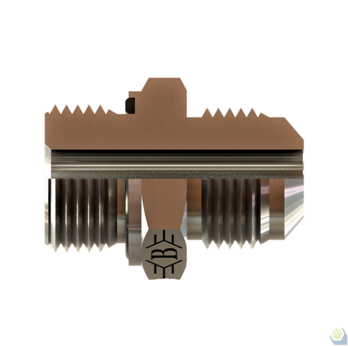 Гидравлические адаптеры Переходник BSP BLOK - JIS (RRBN) КОНУСА 60° Ш-Ш