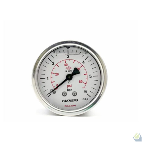 Манометры осевые (сзади) М63