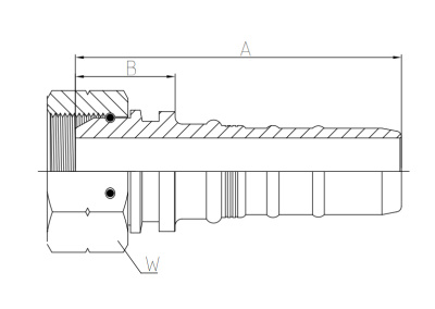 Фитинг BSP (RSD-INT/22613) interlock (гидравлика)