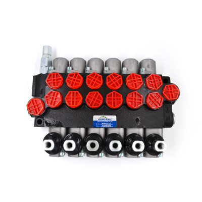 Моноблочный гидрораспределитель серии Р40 (6 секций)