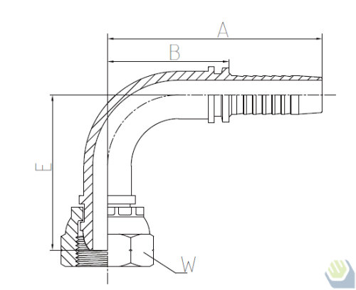 Фитинг DK 90 (гидравлика)