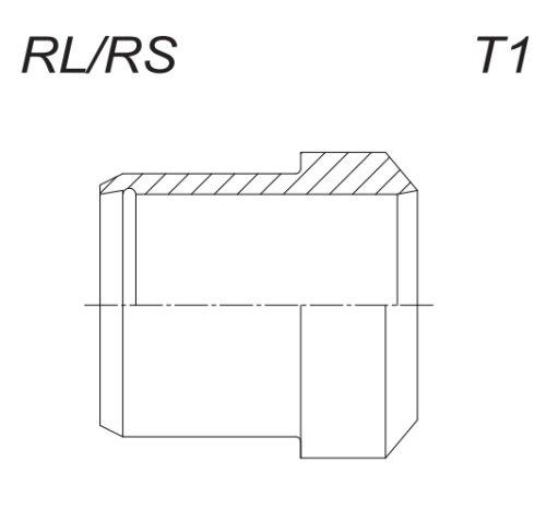 Гидравлические адаптеры Кольцо стальное (ÇY-L/RL) Metric