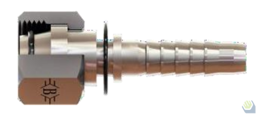 Тестовые Фитинги (Г) с Накидной Гайкой DN2