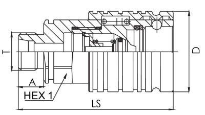 БРС HS5 Metric Розетка