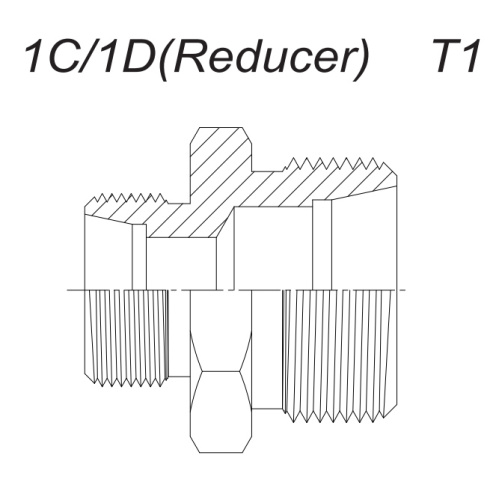 Гидравлические адаптеры Адаптер Metric (MMON-S) Ш-Ш