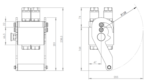 Мультиконнектор Серии V4MP