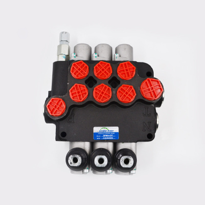 Моноблочный гидрораспределитель серии Р80 (3 секции)