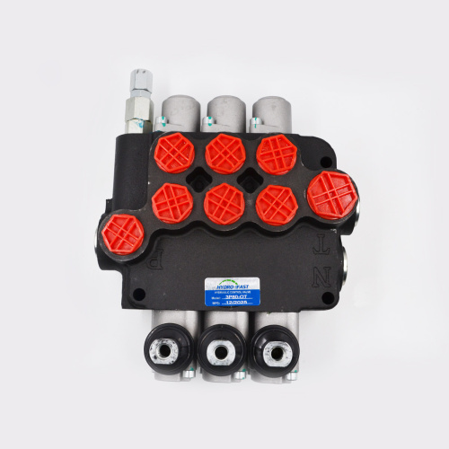 Моноблочный гидрораспределитель серии Р80 (3 секции)