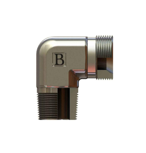 Гидравлические адаптеры Угловой NPTF-BSP 90° (Ш-Ш) NRD